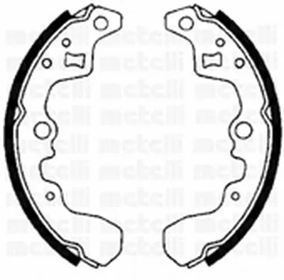 Комплект тормозных колодок METELLI купить