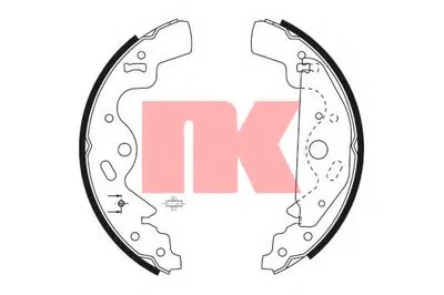 Комплект тормозных колодок NK купить