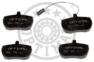 Комплект тормозных колодок, дисковый тормоз OPTIMAL купить