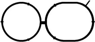 Прокладка, впускной коллектор; Прокладка AJUSA купить