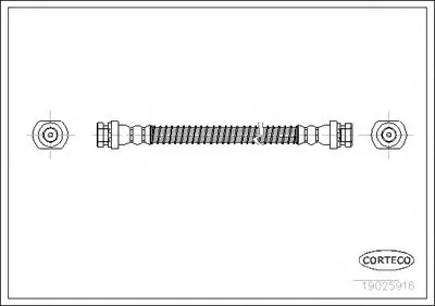 Тормозной шланг CORTECO купить