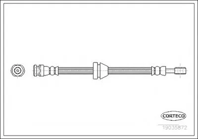 Тормозной шланг CORTECO купить