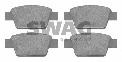 Комплект тормозных колодок, дисковый тормоз SWAG купить