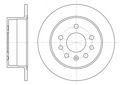 Тормозной диск REMSA купить