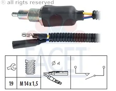 Выключатель, фара заднего хода FACET купить