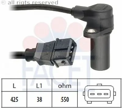 Датчик импульсов; Датчик импульсов, маховик FACET купить