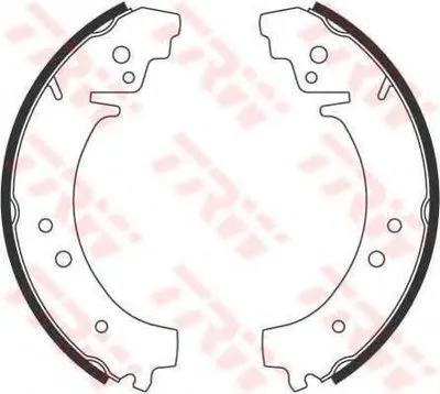 Комплект тормозных колодок TRW купить