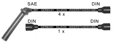 Комплект проводов зажигания BBT купить