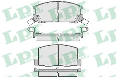 Комплект тормозных колодок, дисковый тормоз LPR купить