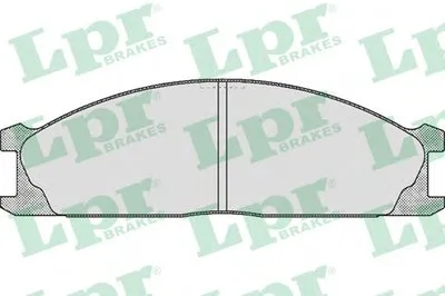 Комплект тормозных колодок, дисковый тормоз LPR купить