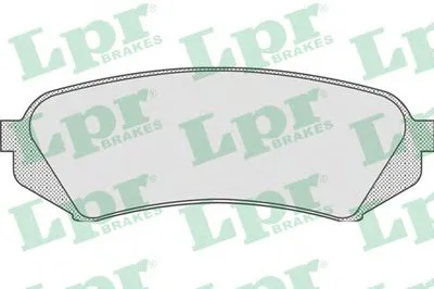 Комплект тормозных колодок, дисковый тормоз LPR купить