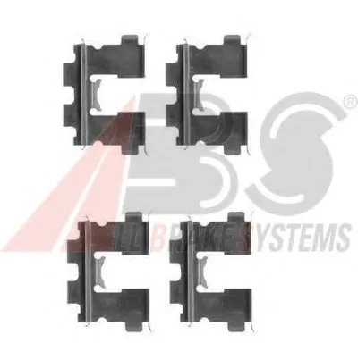 Комплектующие, колодки дискового тормоза A.B.S. купить