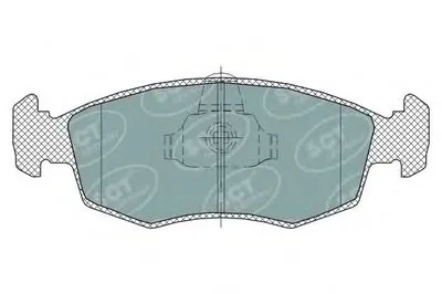 Комплект тормозных колодок, дисковый тормоз SCT Germany купить