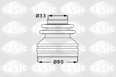 Комплект пылника, приводной вал SASIC купить