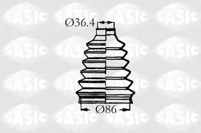 Комплект пылника, приводной вал SASIC купить