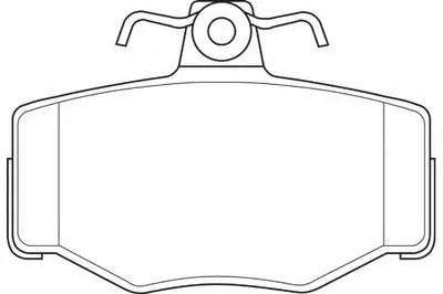 Комплект тормозных колодок, дисковый тормоз DURON купить