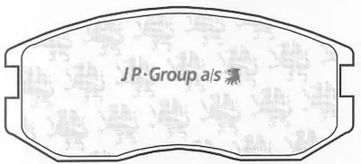 Комплект тормозных колодок, дисковый тормоз QH JP GROUP купить