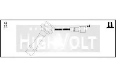 Комплект проводов зажигания HighVolt STANDARD купить