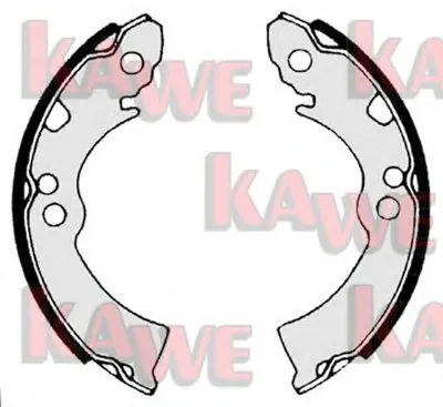 Комплект тормозных колодок KAWE купить