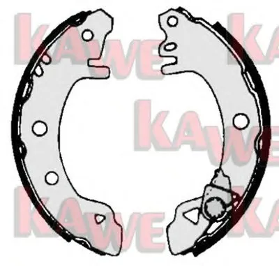 Комплект тормозных колодок KAWE купить