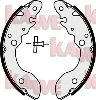 Комплект тормозных колодок KAWE купить