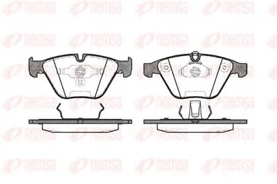 Комплект тормозных колодок, дисковый тормоз KAWE купить