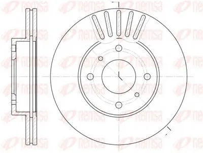 Тормозной диск KAWE купить
