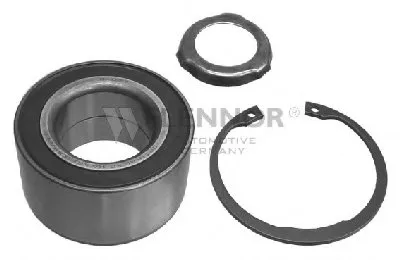 Комплект подшипника ступицы колеса KAWE купить