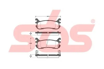 Комплект тормозных колодок, дисковый тормоз sbs купить