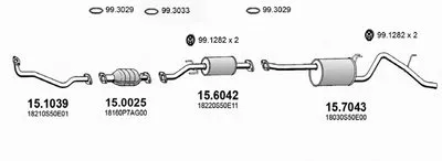 Система выпуска ОГ ASSO купить