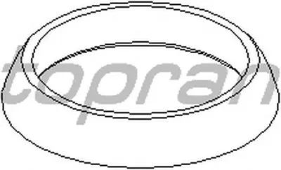 Прокладка, труба выхлопного газа TOPRAN купить