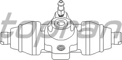 Колесный тормозной цилиндр TOPRAN купить