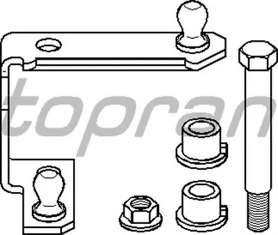Ремкомплект, рычаг переключения TOPRAN купить