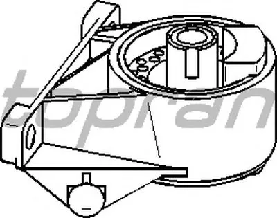 Кронштейн двигателя TOPRAN купить