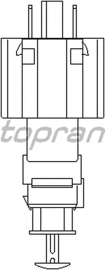 Выключатель фонаря сигнала торможения TOPRAN купить