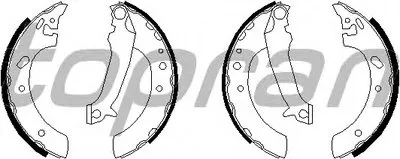 Комплект тормозных колодок TOPRAN купить