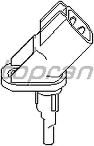 Датчик, частота вращения колеса TOPRAN купить