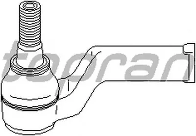 Наконечник поперечной рулевой тяги TOPRAN купить