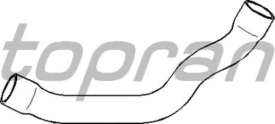 Шланг радиатора TOPRAN купить