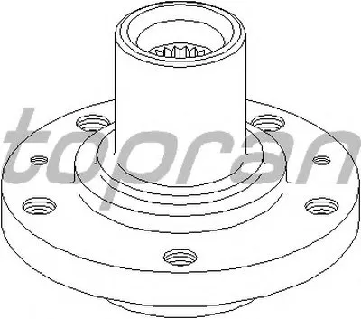 ? колесн. ступицы = TOPRAN купить