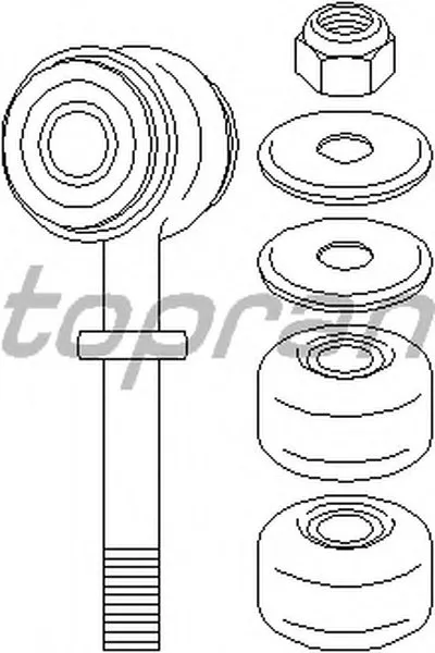 Тяга / стойка, стабилизатор TOPRAN купить