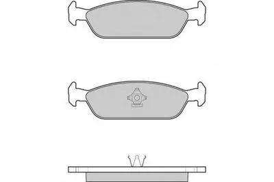 Комплект тормозных колодок, дисковый тормоз E.T.F. купить