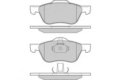 Комплект тормозных колодок, дисковый тормоз E.T.F. купить