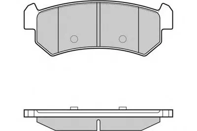 Комплект тормозных колодок, дисковый тормоз E.T.F. купить