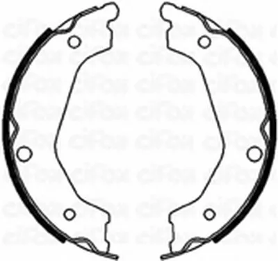 Комплект тормозных колодок, стояночная тормозная система CIFAM купить