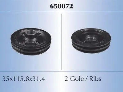 Ременный шкив, коленчатый вал MALÒ купить