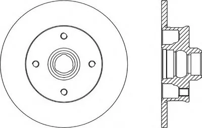 Тормозной диск ADAPTIVE OPEN PARTS купить