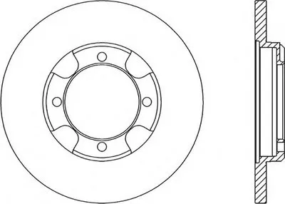 Тормозной диск RADIANCE OPEN PARTS купить