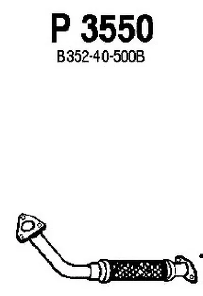 Труба выхлопного газа FENNO купить