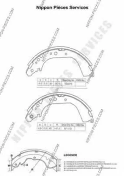 Комплект тормозных колодок NPS купить